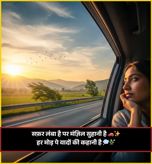 2 Line Safar Shayari on Travel 2 Line Safar Shayari on Travel