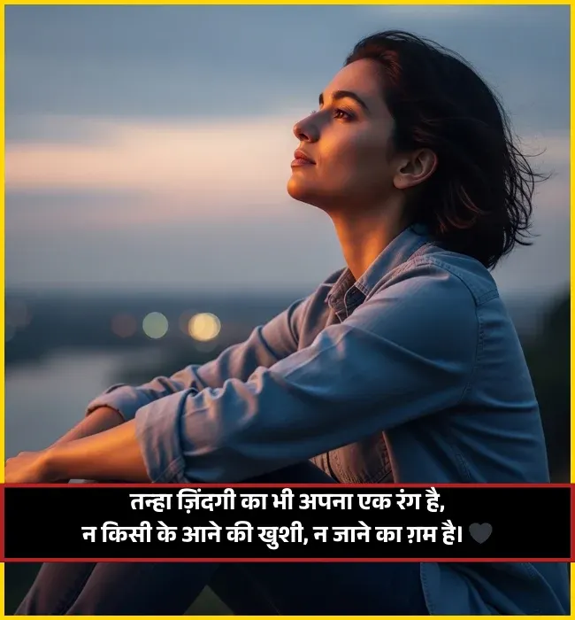 Alone Shayari in Hindi