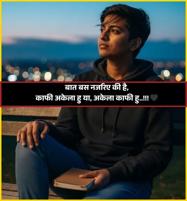 Alone Shayari in Hindi