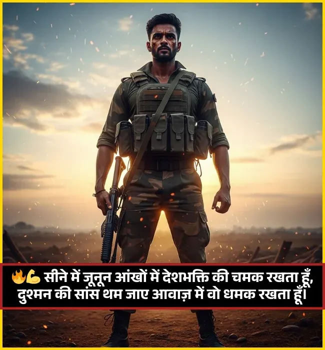 Emotional Attitude Desh Bhakti Shayari in Hindi