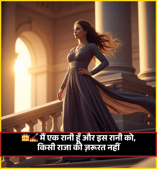 Attitude Shayari for Girls in Hindi