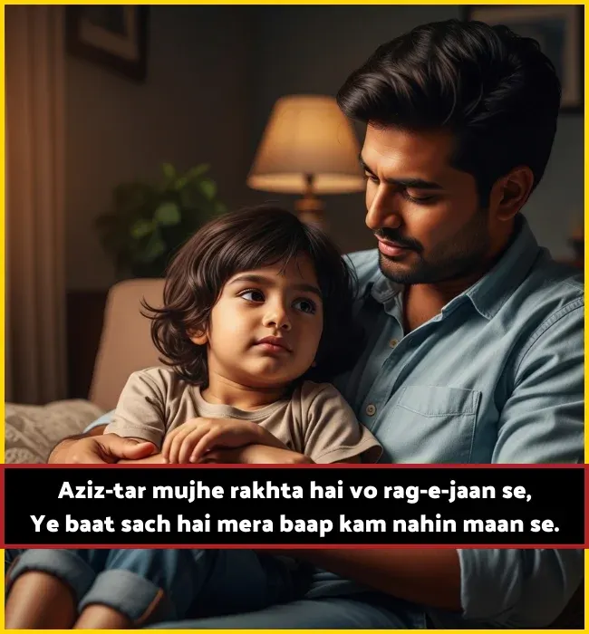 Baap Ke Liye Shayari in English