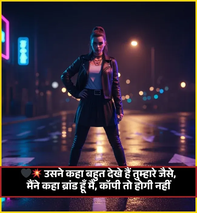 Bad Words Gali Attitude Shayari for Girls