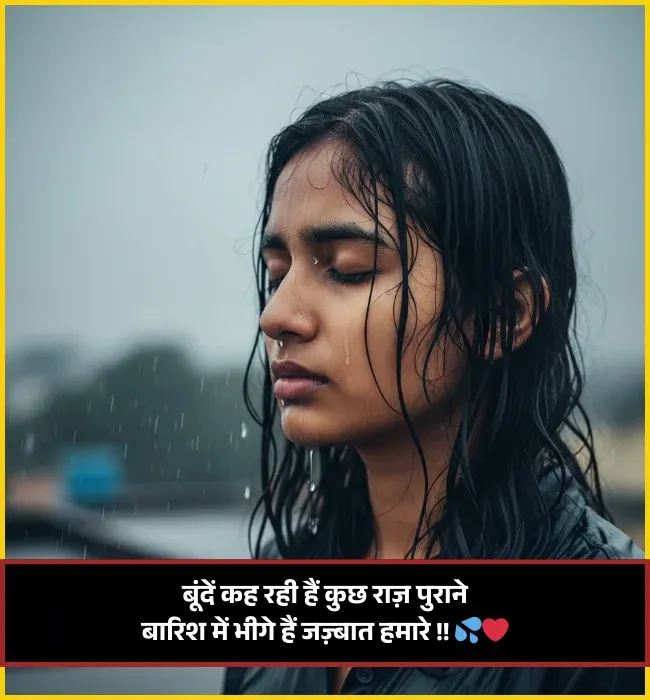 Barish Shayari 2 Line Barish Shayari 2 Line