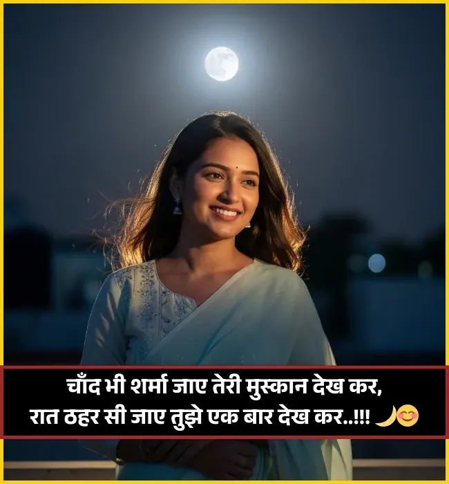 Chand Shayari in Hindi