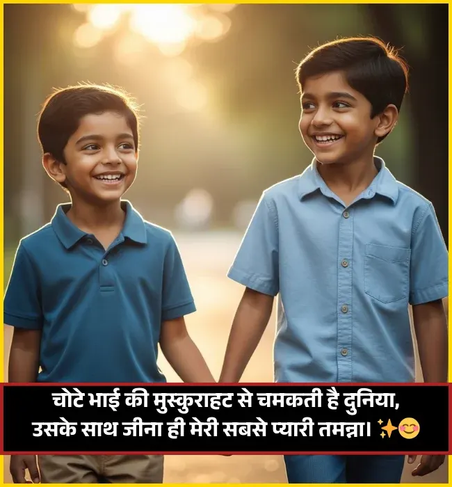 Chote Bhai Ke Liye Shayari Chote Bhai Ke Liye Shayari