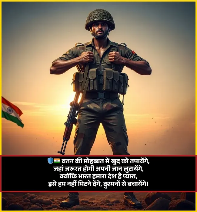 Desh Bhakti Shayari 4 Line