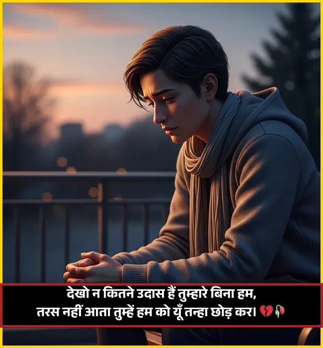 Emotional Alone Shayari