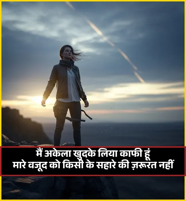 Female Attitude Shayari
