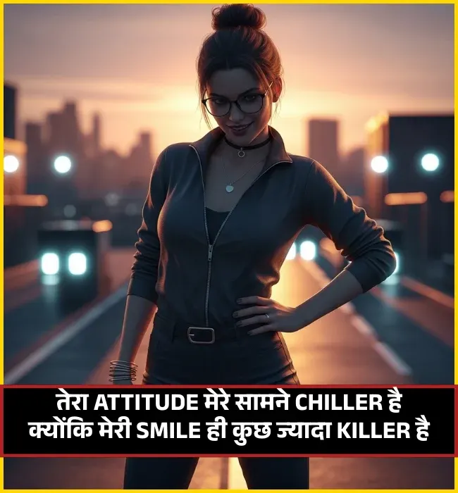 Female Attitude Shayari Love
