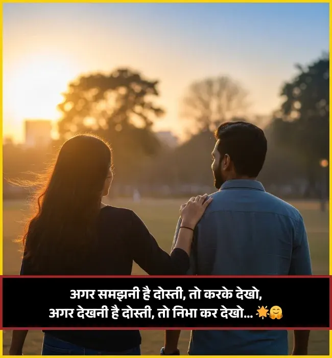 Friendship Shayari in Hindi Friendship Shayari in Hindi
