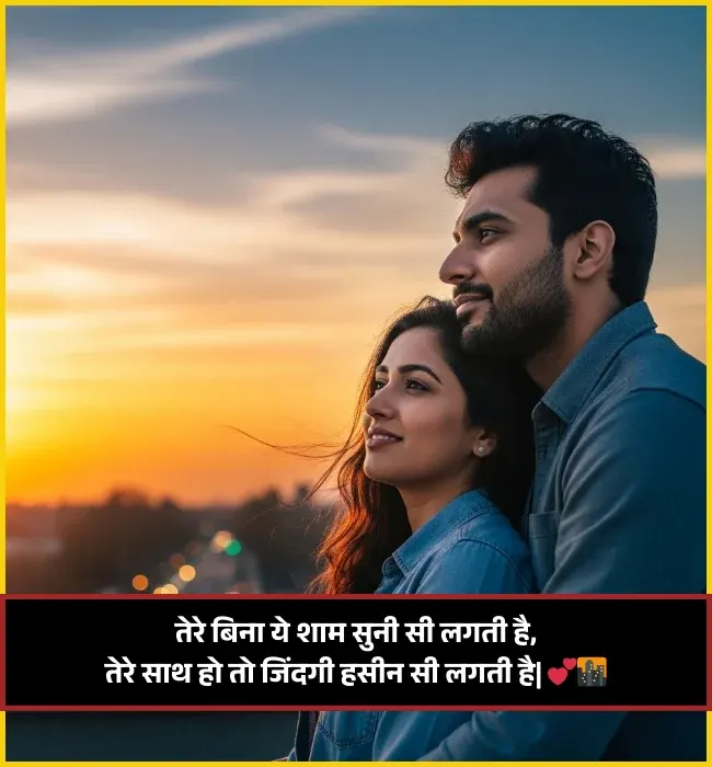 Good Evening Shayari Image
