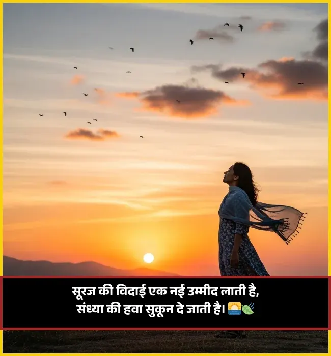 Good Evening Shayari