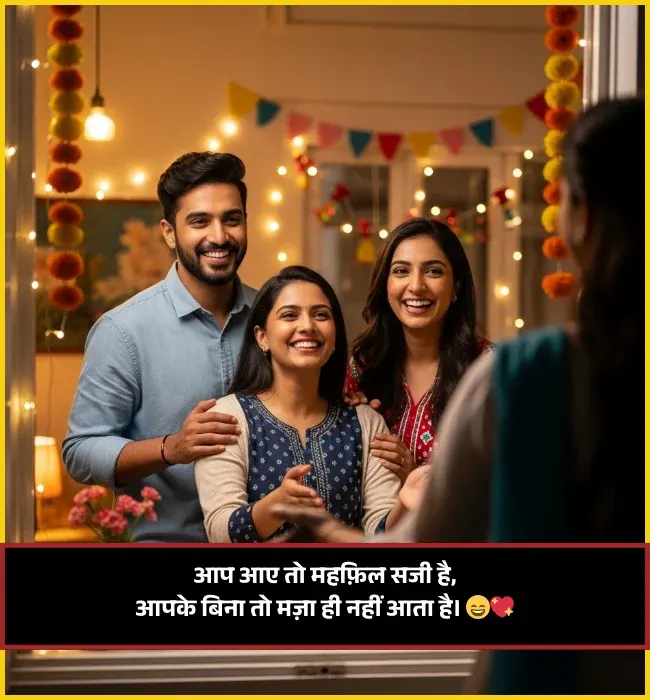 Guest Welcome Shayari in Hindi