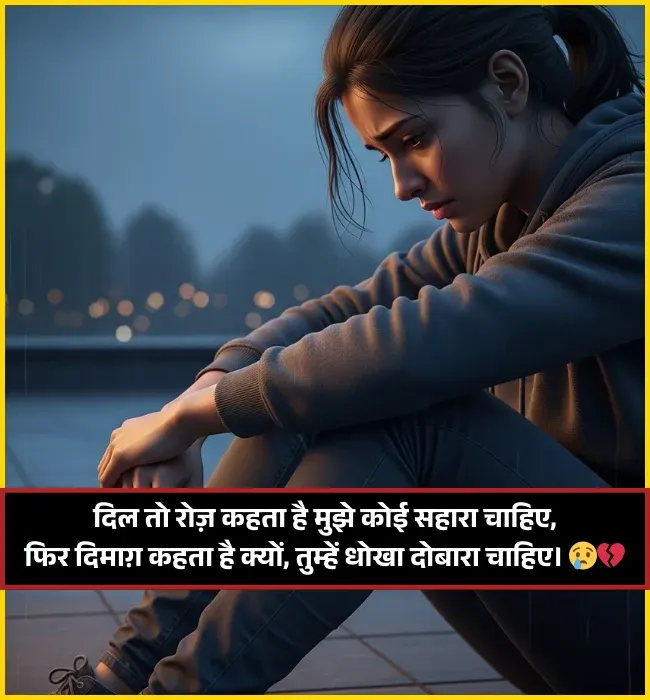 Heart Touching Dhoka Shayari
