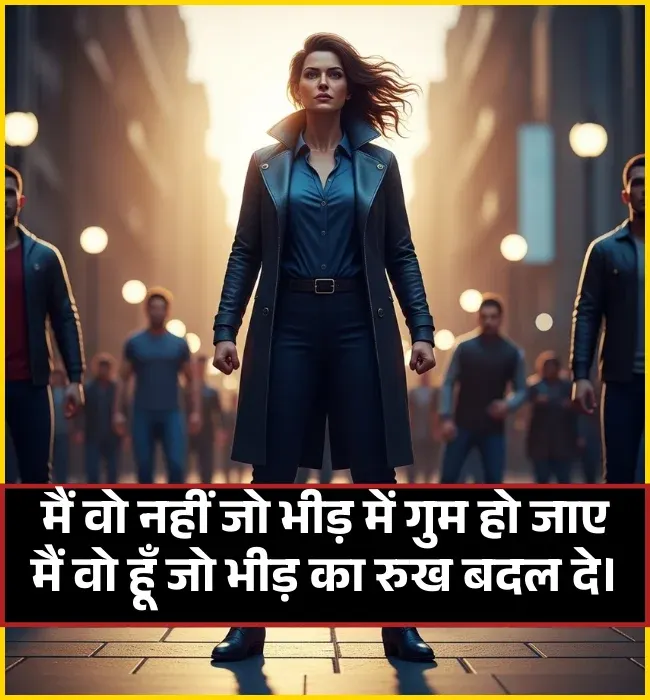 Hindi Attitude Shayari for Girls