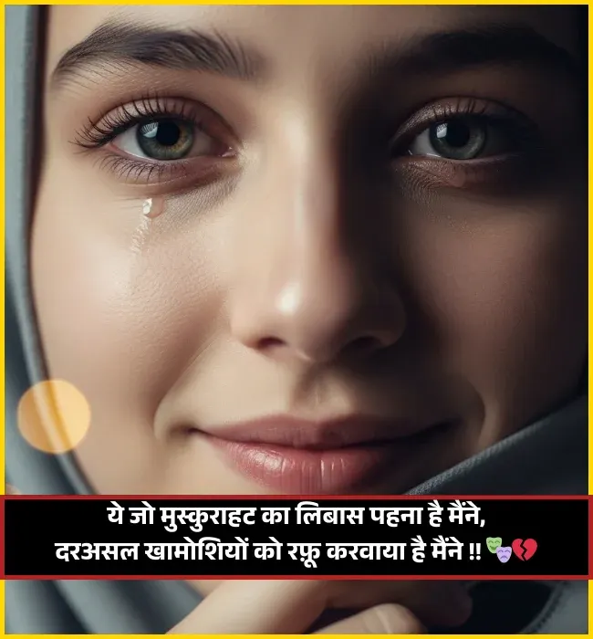 Hurt Fake Smile Shayari