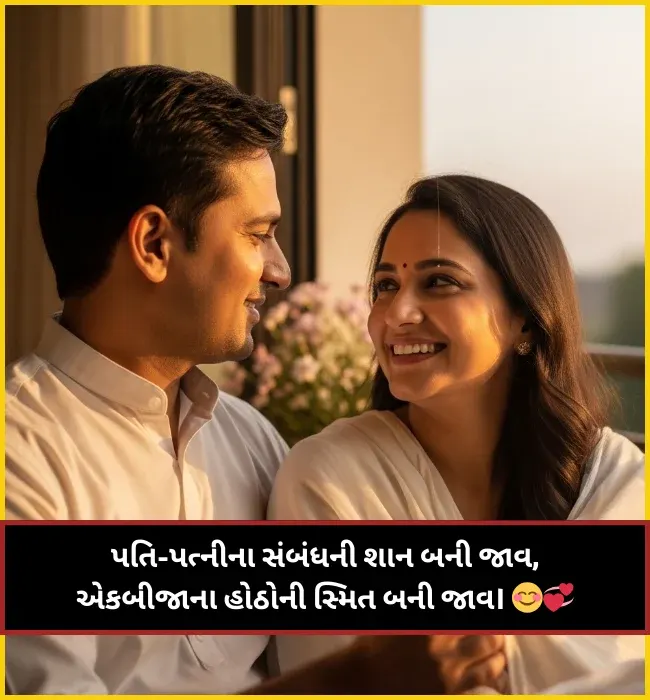 Husband Wife Shayari Gujarati