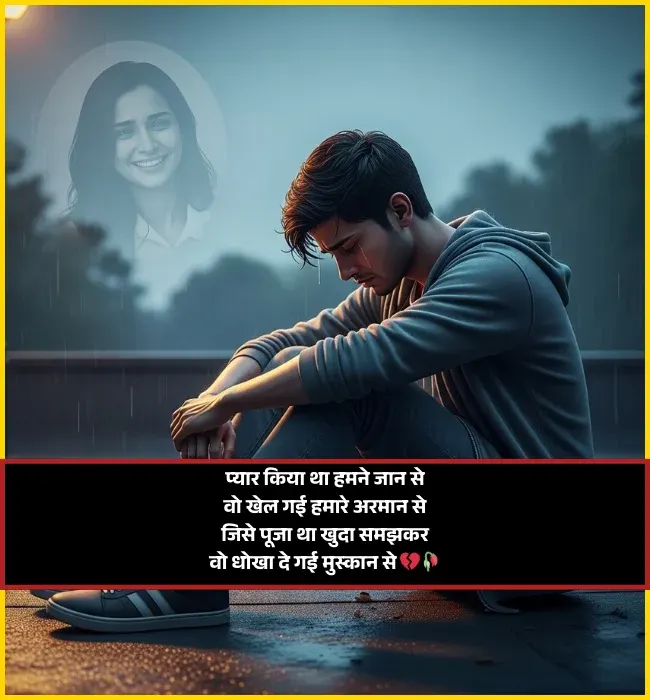Love Dhoka Shayari