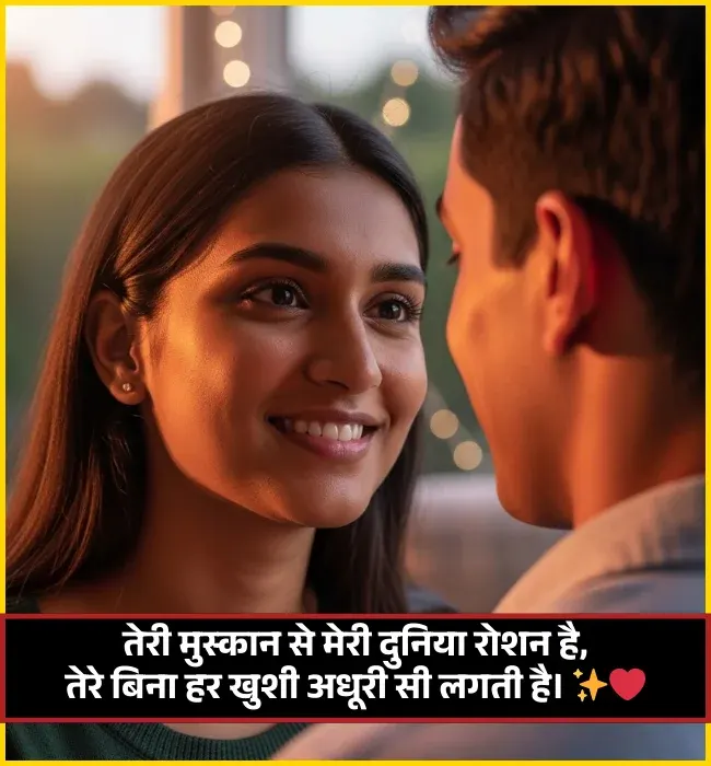 love romantic shayari