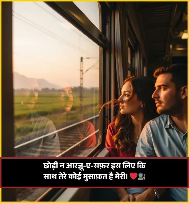 Train Safar Shayari Train Safar Shayari