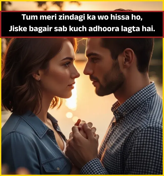 love shayari in english