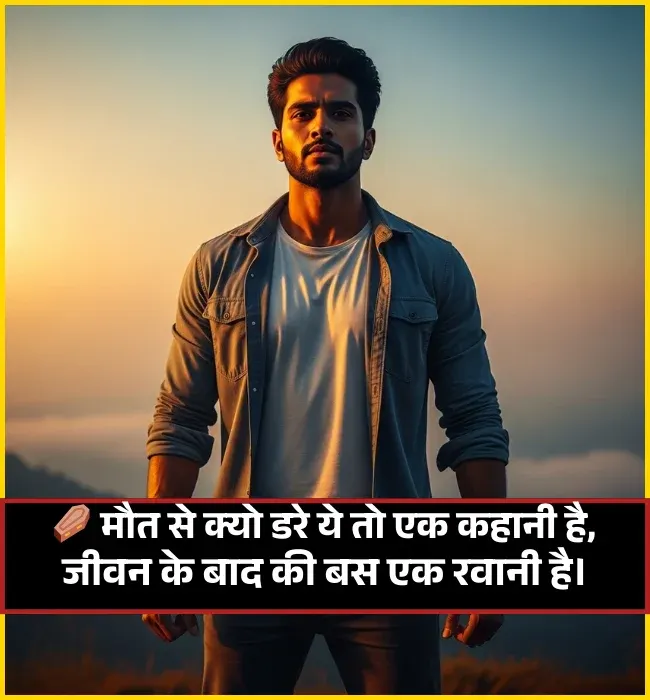 Maut Shayari in Hindi