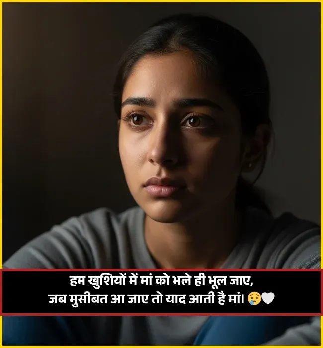 Maa Ke Liye Shayari in English Text