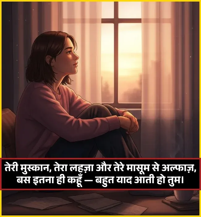 Miss You Shayari Hindi 2 Line