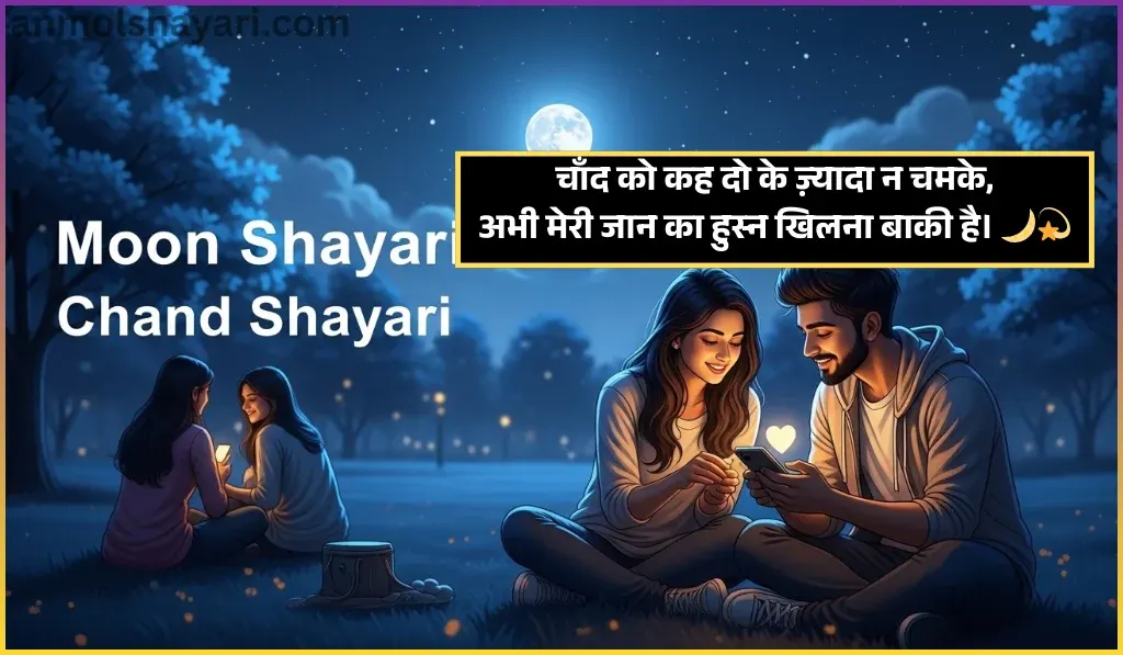 Moon Shayari