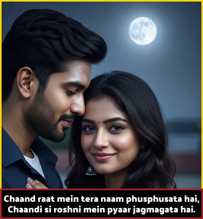 Moon Shayari in English