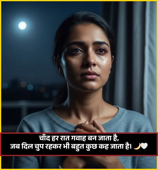 Moon Shayari in Hindi
