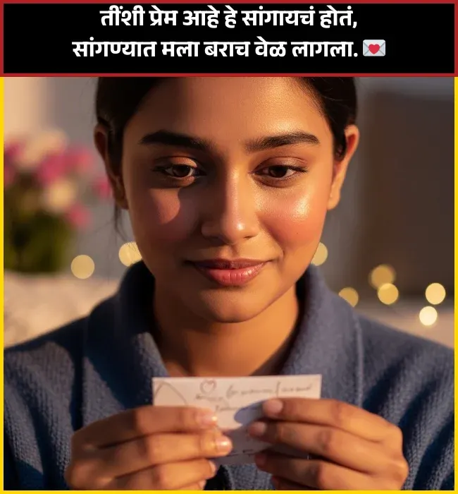 Propose Shayari Marathi