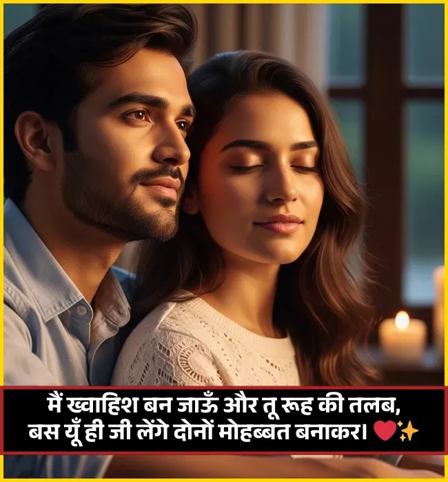 romantic shayari for wife in hindi
