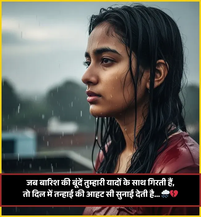 Sad Barish Shayari Sad Barish Shayari