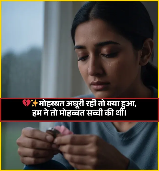 Sad Mohabbat Shayari Sad Mohabbat Shayari