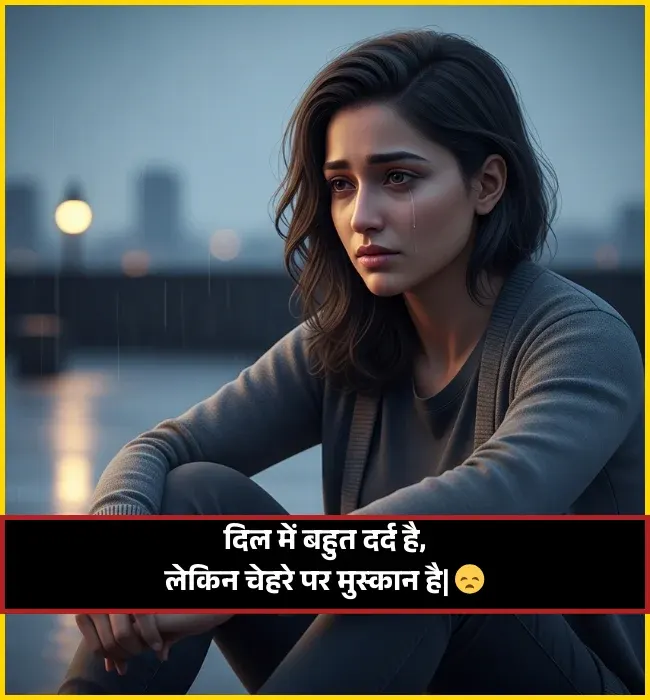 Sad Shayari😭 Life Girl