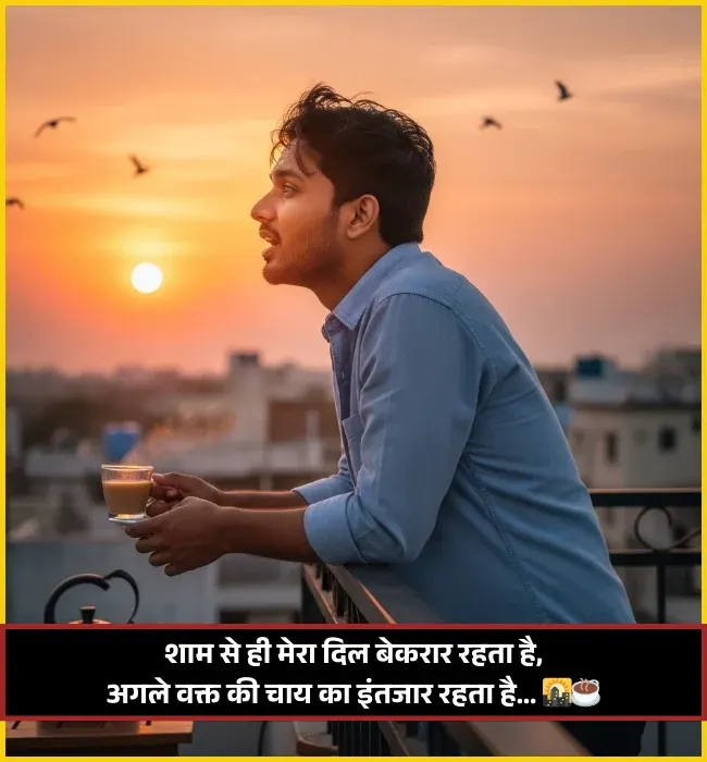 Sham Ki Chai Shayari