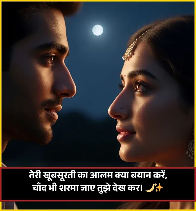 tareef shayari for beautiful girl in english